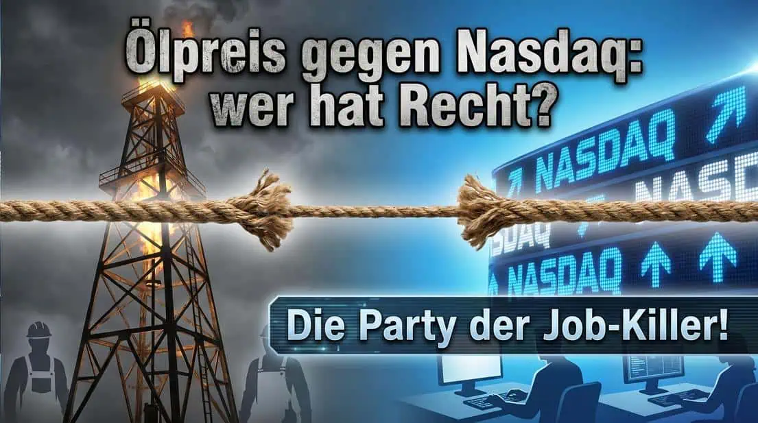 Nasdaq und Ölpreis im Gleichschritt: Wenn Marktlogik der Realität widerspricht