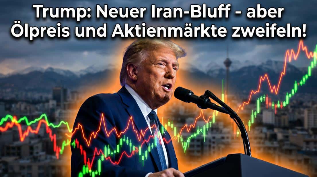 Trump verschiebt Iran-Angriff – Märkte bleiben skeptisch