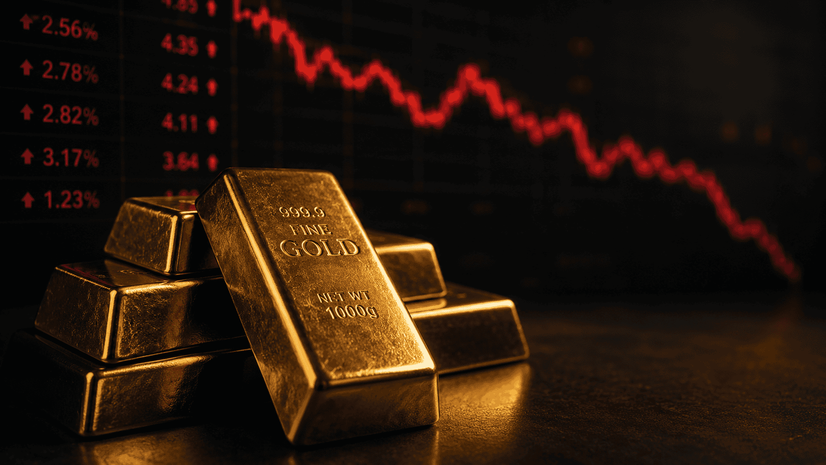 Goldpreis unter Druck: Wie steigende Realzinsen das Edelmetall belasten