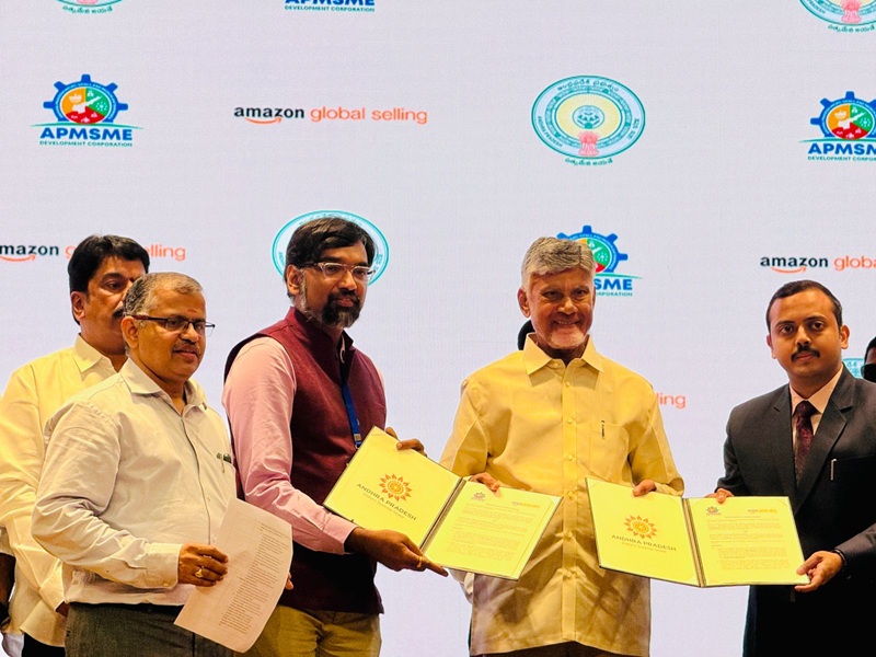 Amazon Partners with Andhra Pradesh to Boost MSME Exports to Global Markets