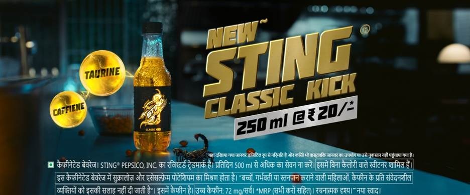 PepsiCo Launches Sting Classic Kick, a Bold New Energy Drink Flavour