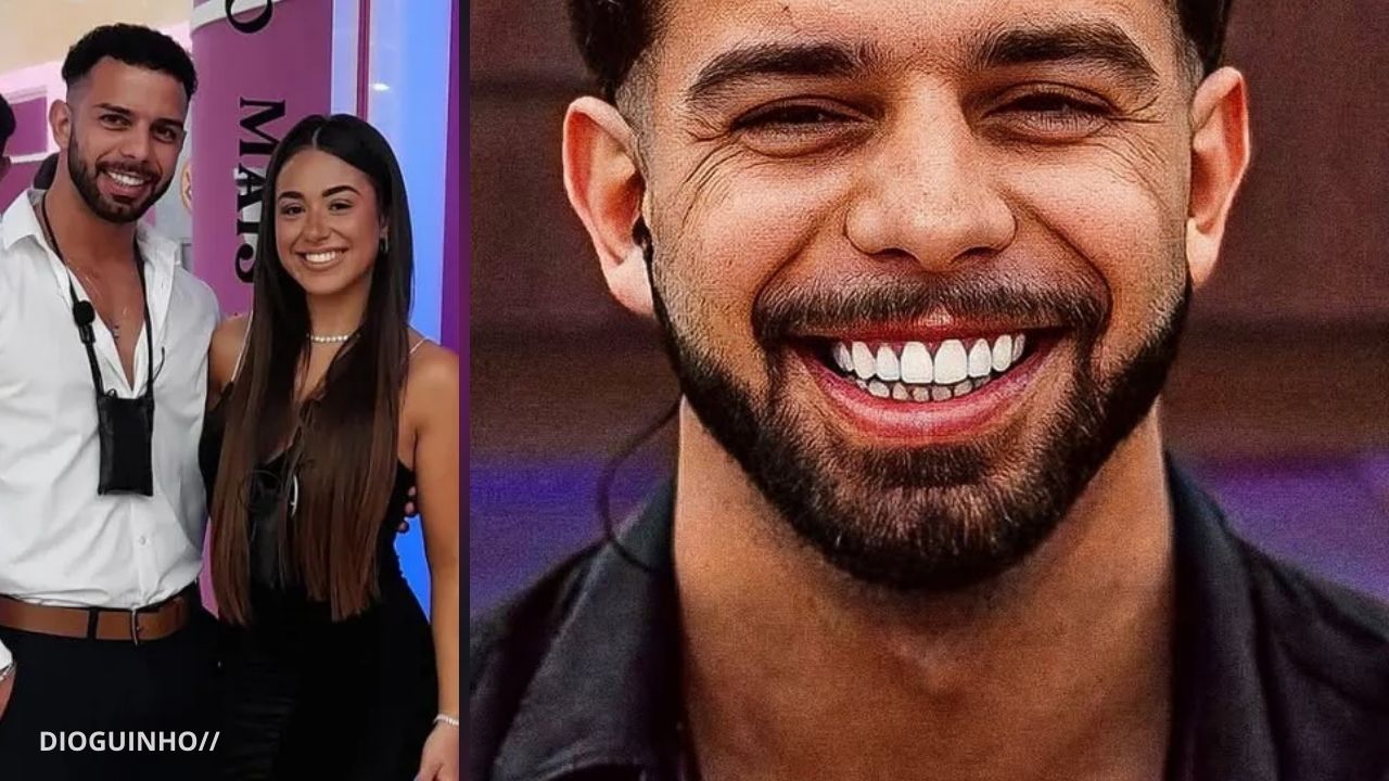 Fábio Pereira celebra meio ano com Liliana Oliveira e declara amor à distância