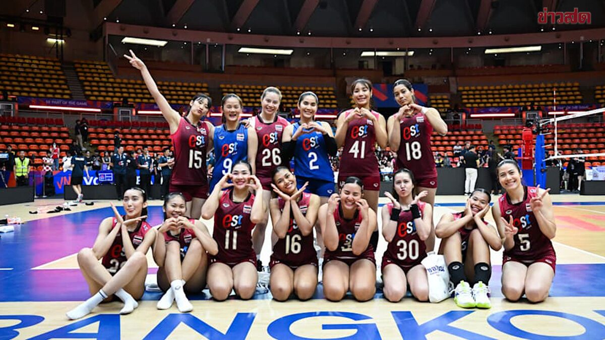 บีม นำสถิติการทำคะแนน วอลเลย์บอลสาวไทย ในศึกเนชั่นส์ลีก 2026