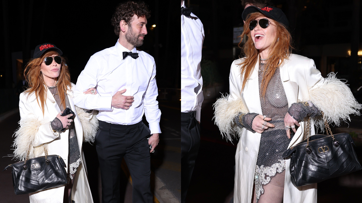 Natasha Lyonne Brings Boyfriend Matthew Avedon to Cannes in Sheer Statement Look
