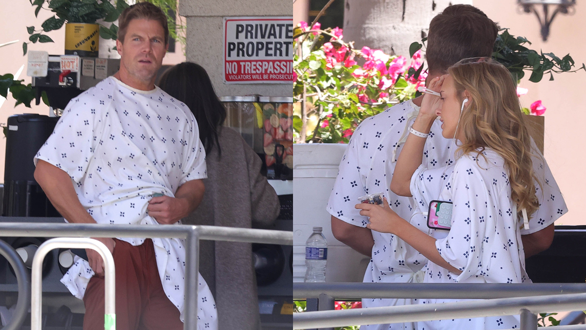 Stephen Amell and Jessica Belkin Film Hospital Scene for Upcoming Baywatch Reboot
