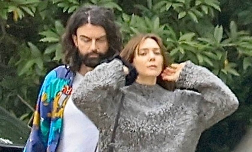 Elizabeth Olsen and Robbie Arnett Keep It Casual During Bel-Air Outing