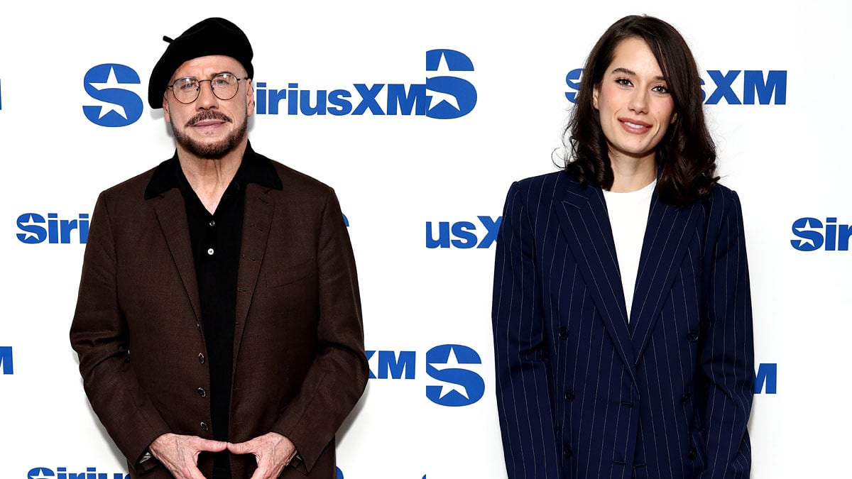 John Travolta Rocks Beret Look While Promoting Directorial Debut at NYC Press Event