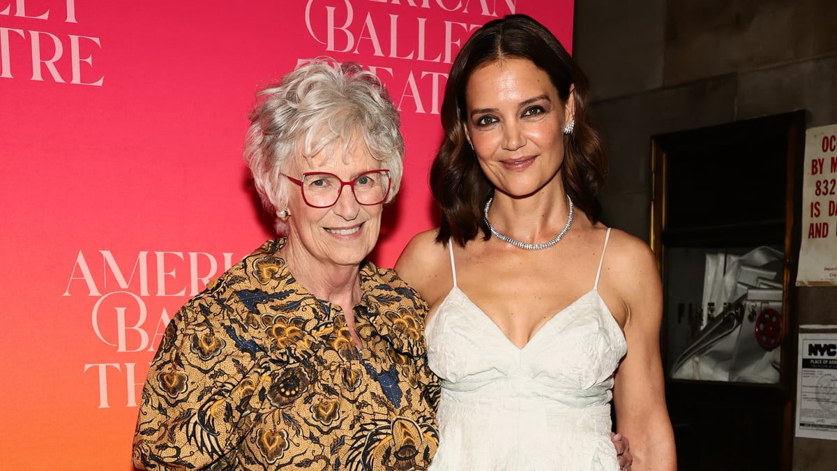 Katie Holmes Attends American Ballet Theatre Spring Gala with Her Mother